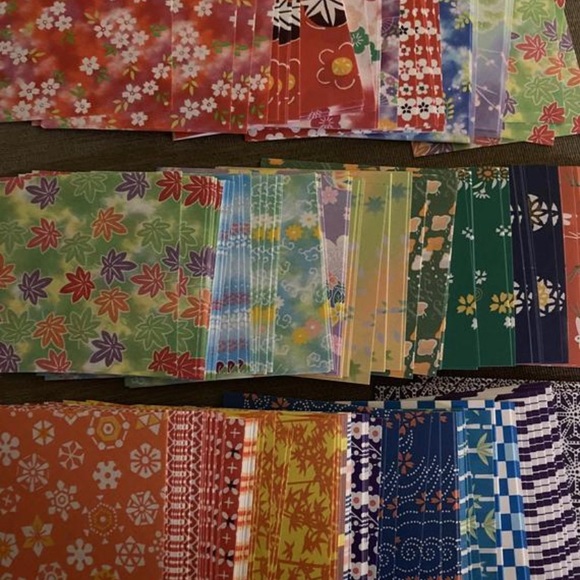 Beautiful origami crane earrings handmade by me ❤️ - Picture 5 of 7